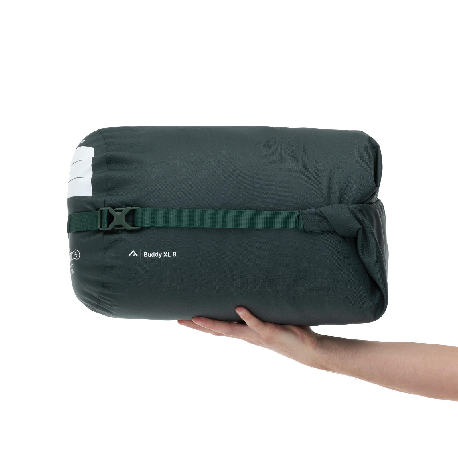qeedo Buddy XL 8 Schlafsack Camping (8-25°C), extra breiter Mumienschlafsack 6/7