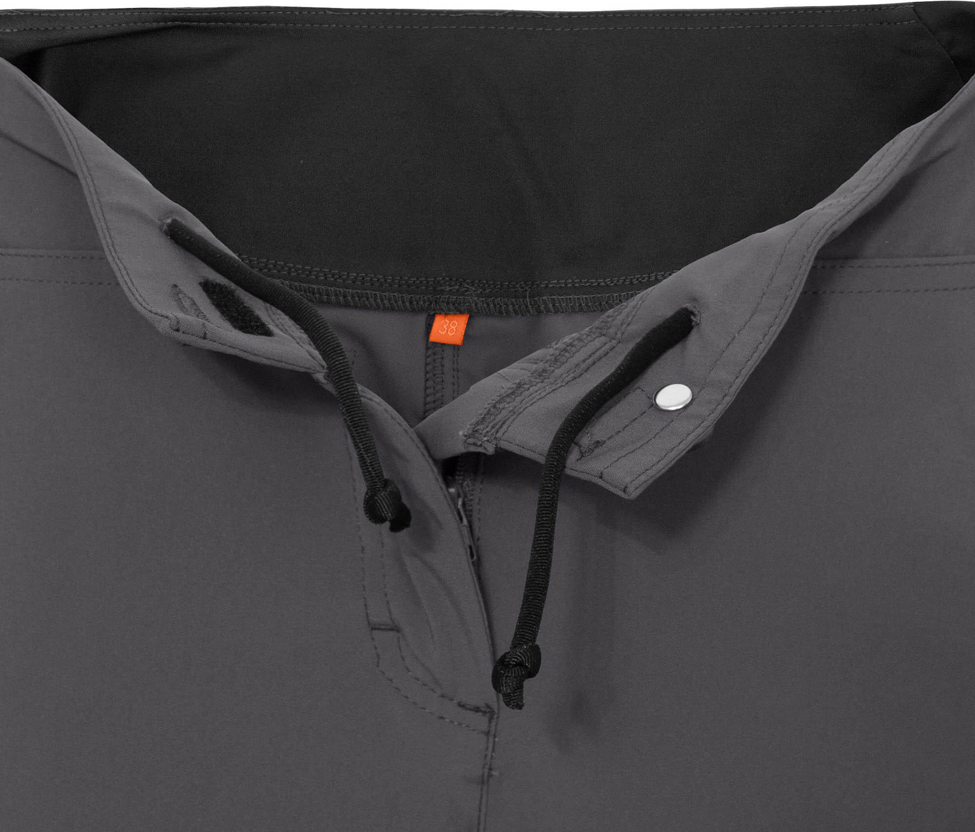 Damen 7/8 Wanderhose recycelt, elastisch, sportlich Grau 5/5