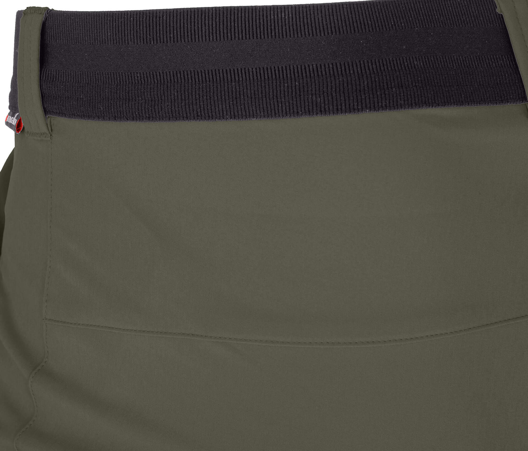 Herren Wanderhose recycelt, elastisch, 7 Taschen Grün 4/6