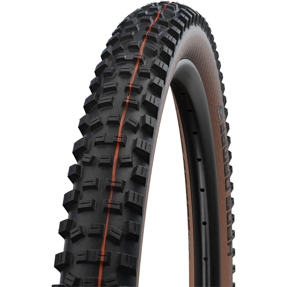MTB- Fahrradreifen HANS DAMPF - ADDIX Soft Evolution Line 29x2.60"65-622, bronze 3/7