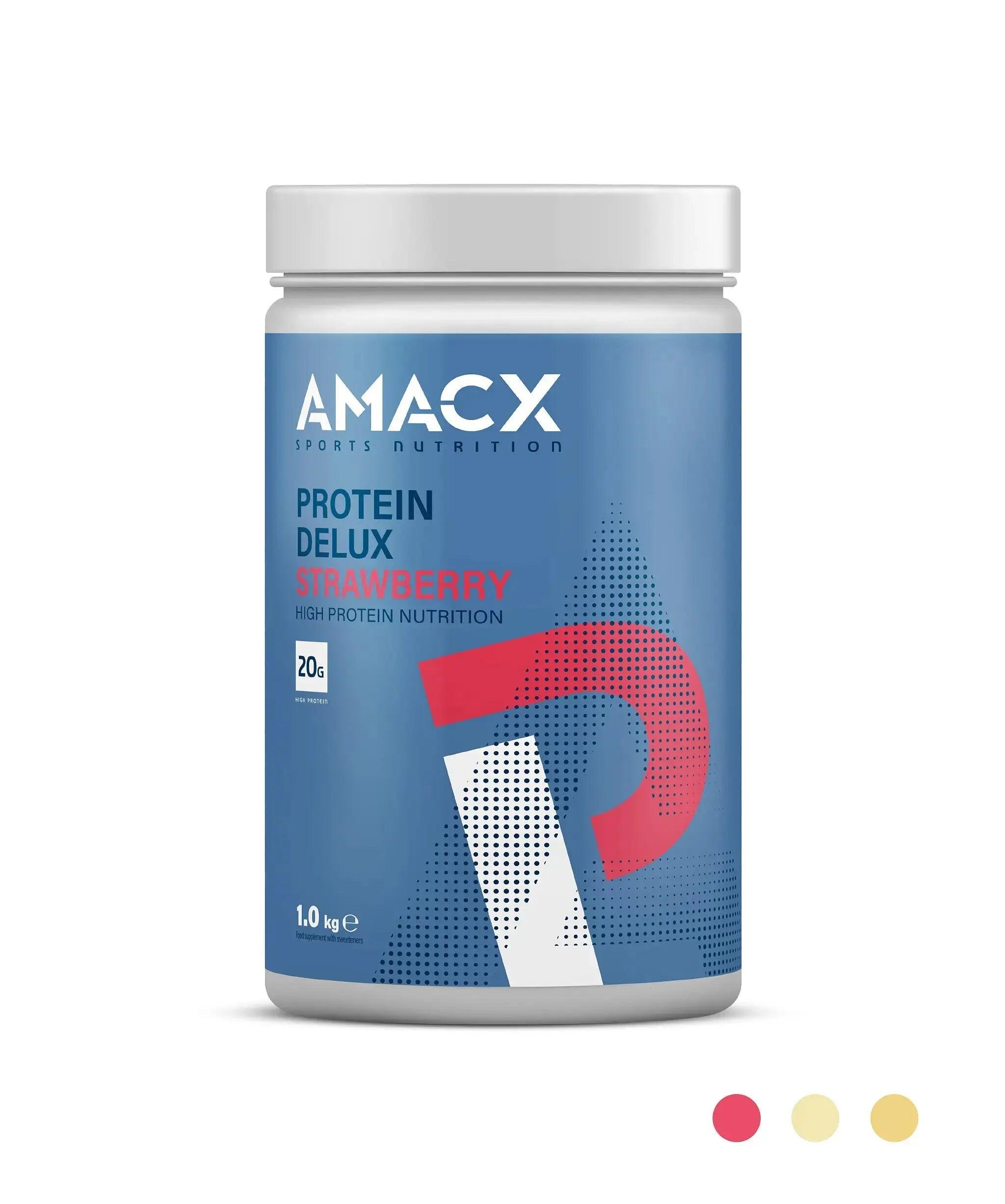 AMACX Protein Delux Strawberry | 1.0 kg