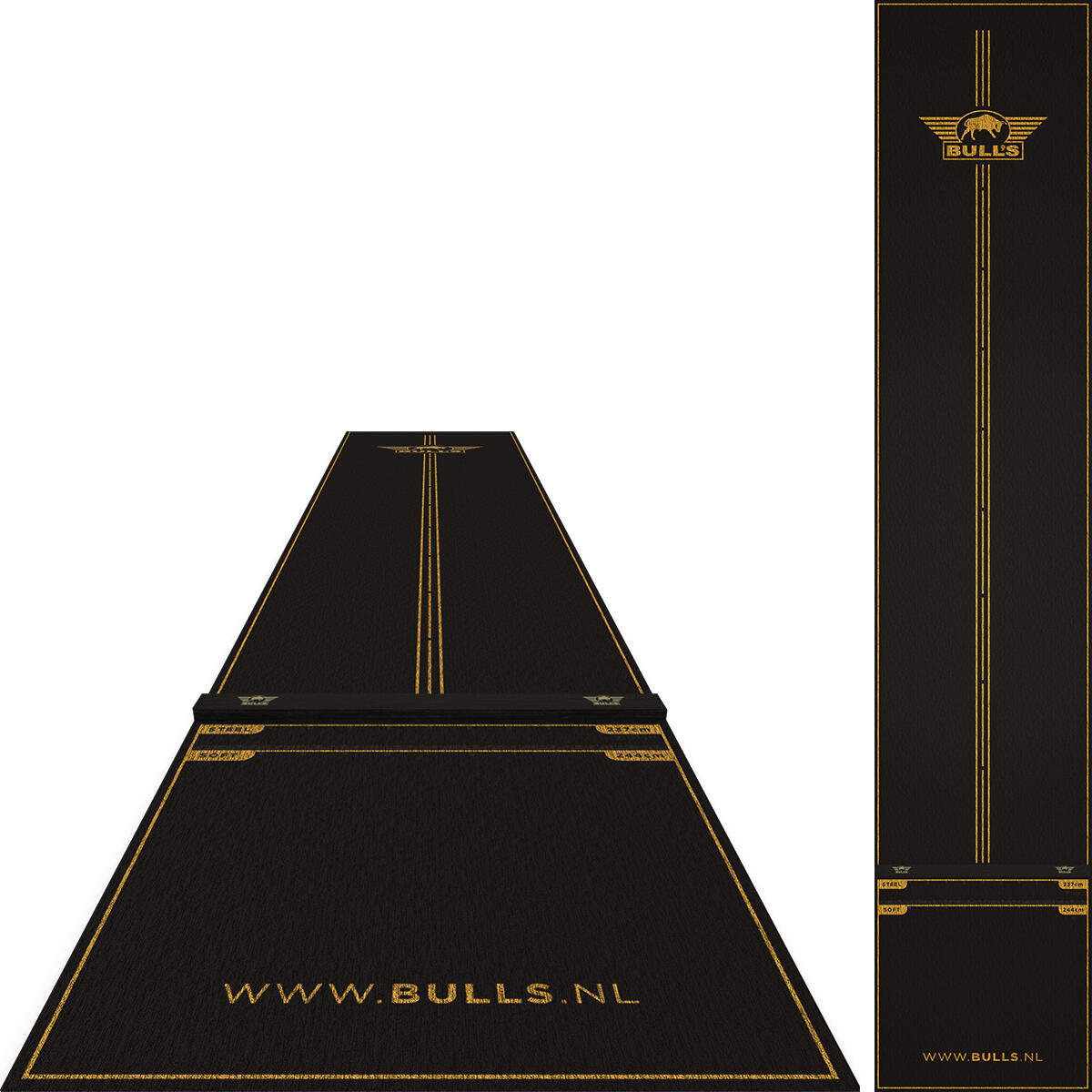 Bulls Advantage Carpet Dartmat + Oche | 300x85 cm 3/6