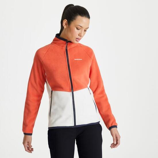 Craghoppers - Mornishe Fleecejacke Allround Zip Sportjacke, orange