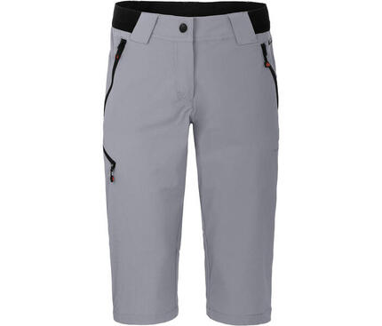 Damen 3/4 Wanderhose leicht, strapazierfähig Schwarz