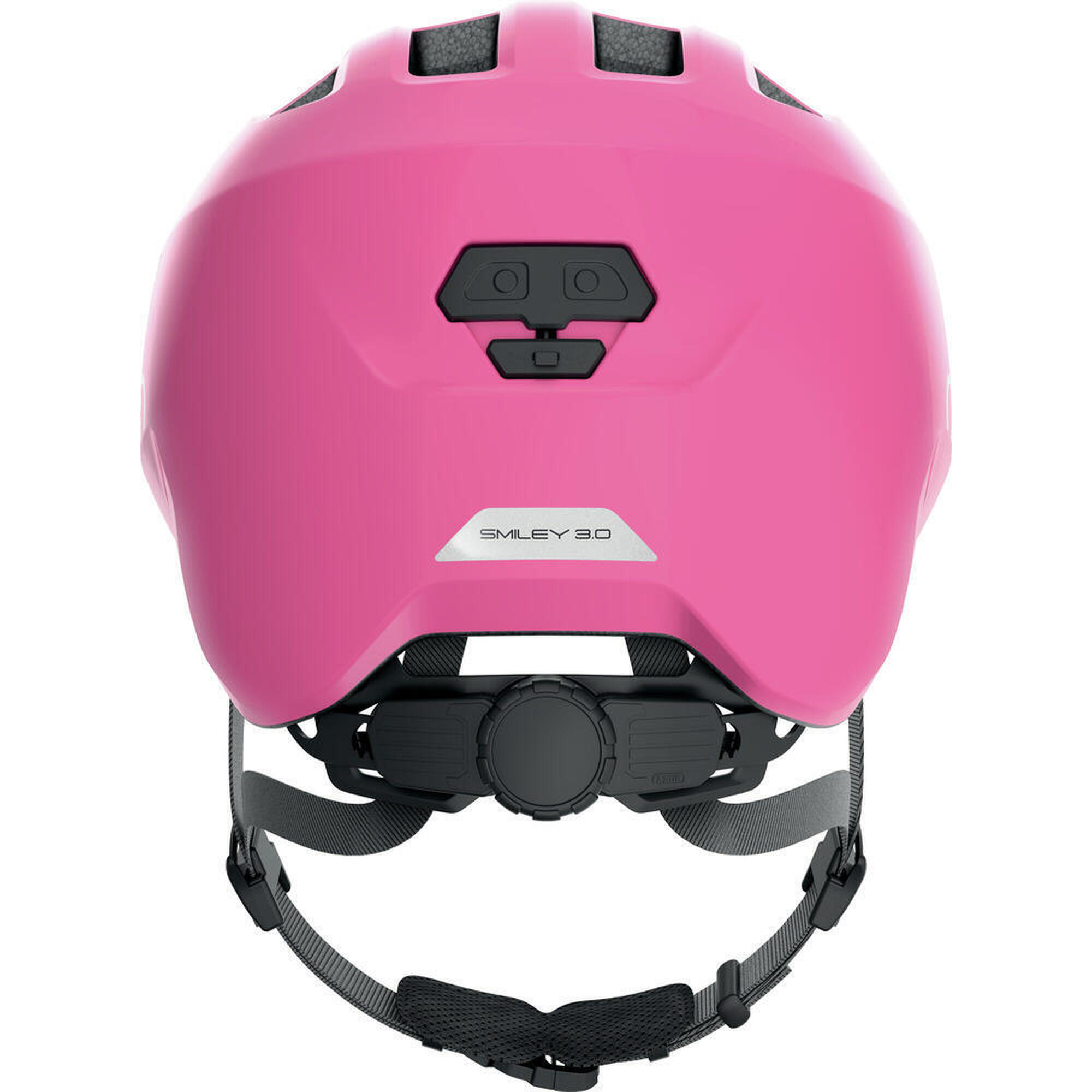 Kask dziecięcy „Smiley 3.0” błyszczący różowy