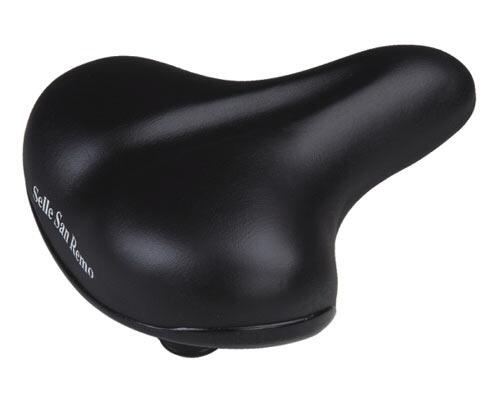 Selle de vélo Citybike avec suspension en élastomère et protection des coins 2/3