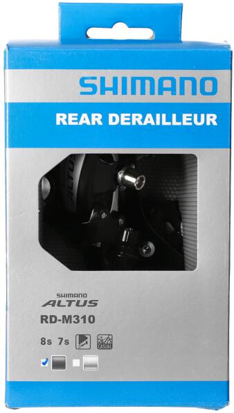 Shimano Altus RD-M310 Achterderailleur 7/8 Speed Zwart 3/3