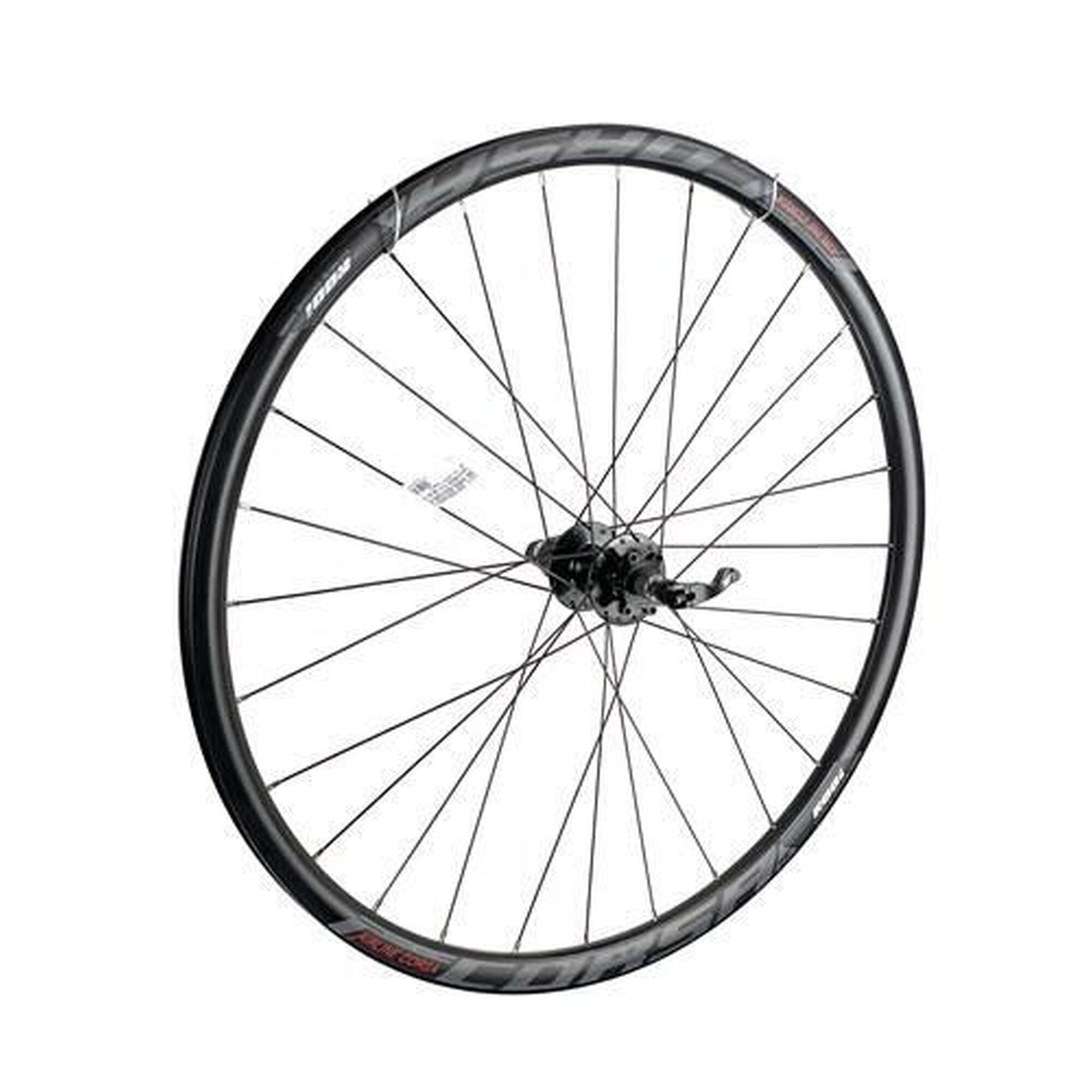 Rodi - Roue Arrière 28 Pouces Race Noire 11v Corsa Avec Frein À Disque 6 Trous - Moyeu De Roue De Vélo - 28" - Decathlon