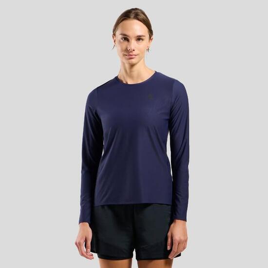 T-shirt da running a maniche lunghe Zeroweight Chill-Tec 2.0 ODLO