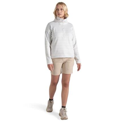 Craghoppers - Daisy Half Zip Damen Fleecejacke Fleece Jacke, beige