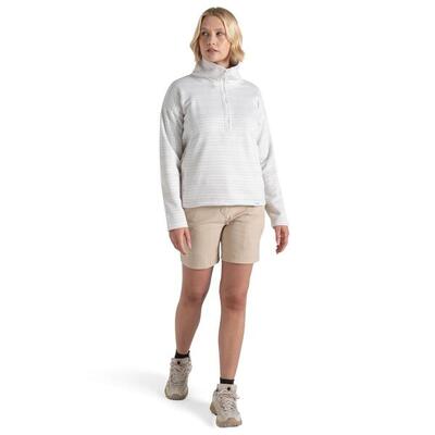 Craghoppers - Daisy Half Zip Damen Fleecejacke Fleece Jacke. beige