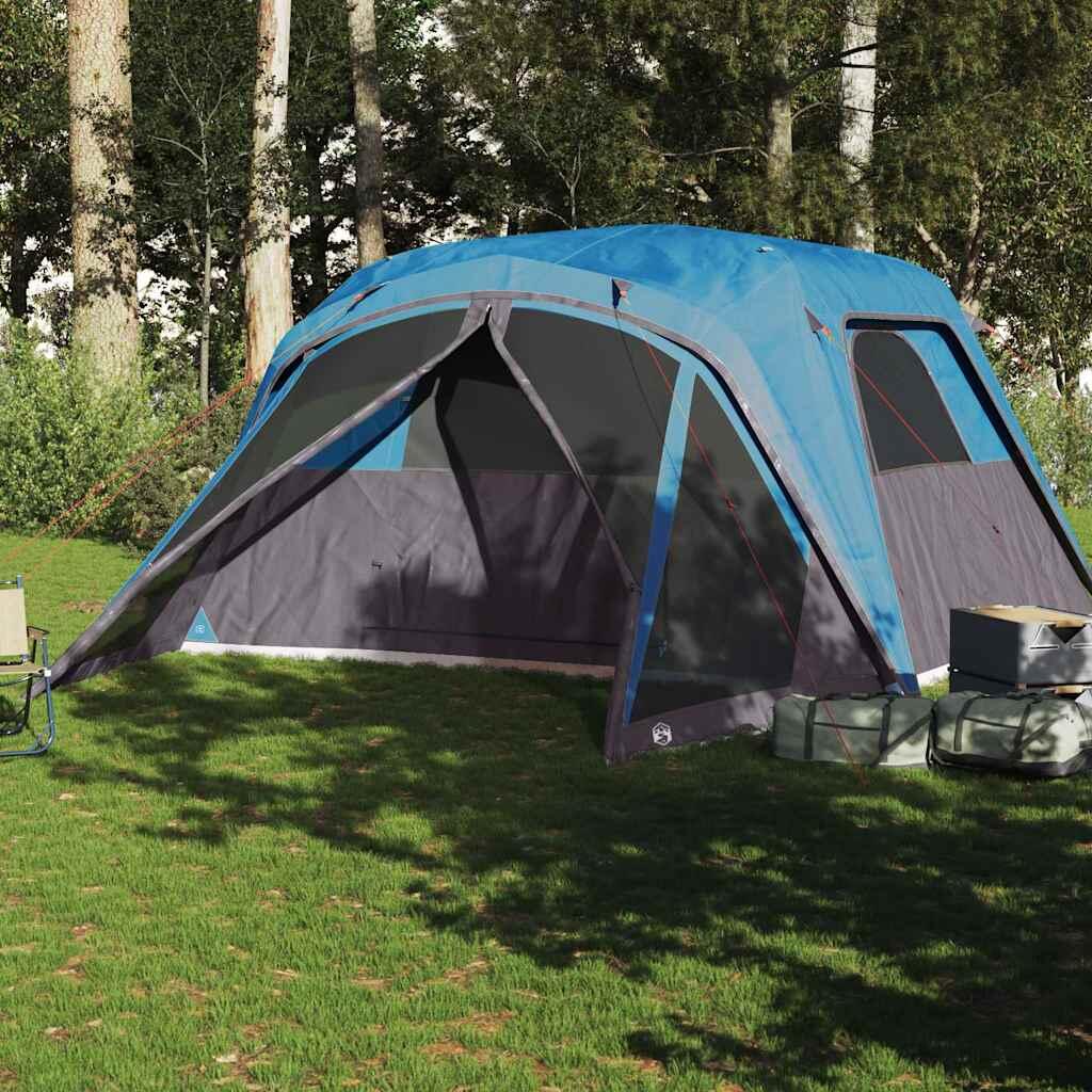 Tienda familiar Vidaxl de 6 personas impermeable con toldo 3/7