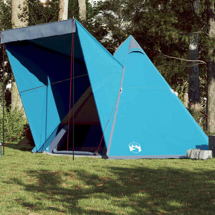 Namiot tipi VidaXL dla 6 osób, wodoodporny, niebieski
