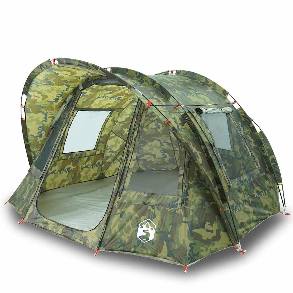 Tenda da pesca VidaXL camouflage impermeabile per 2 persone 2/7