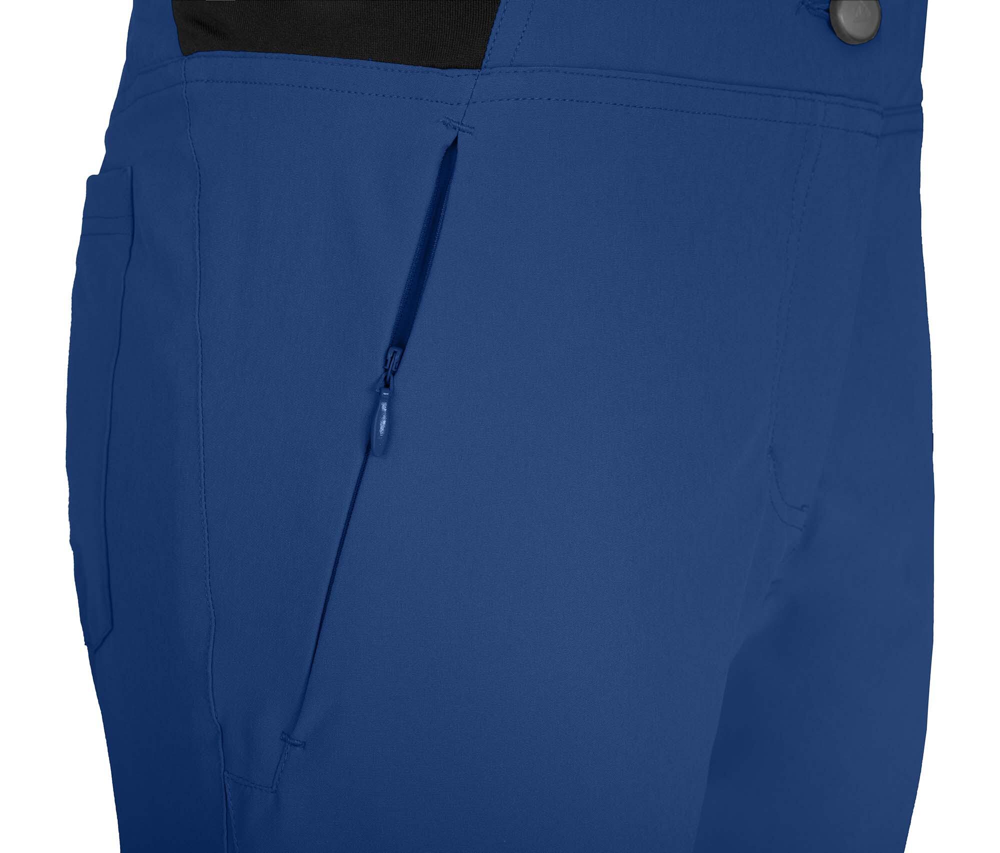 Damen Wanderhose recycelt, elastisch, sportlich Blau 4/5