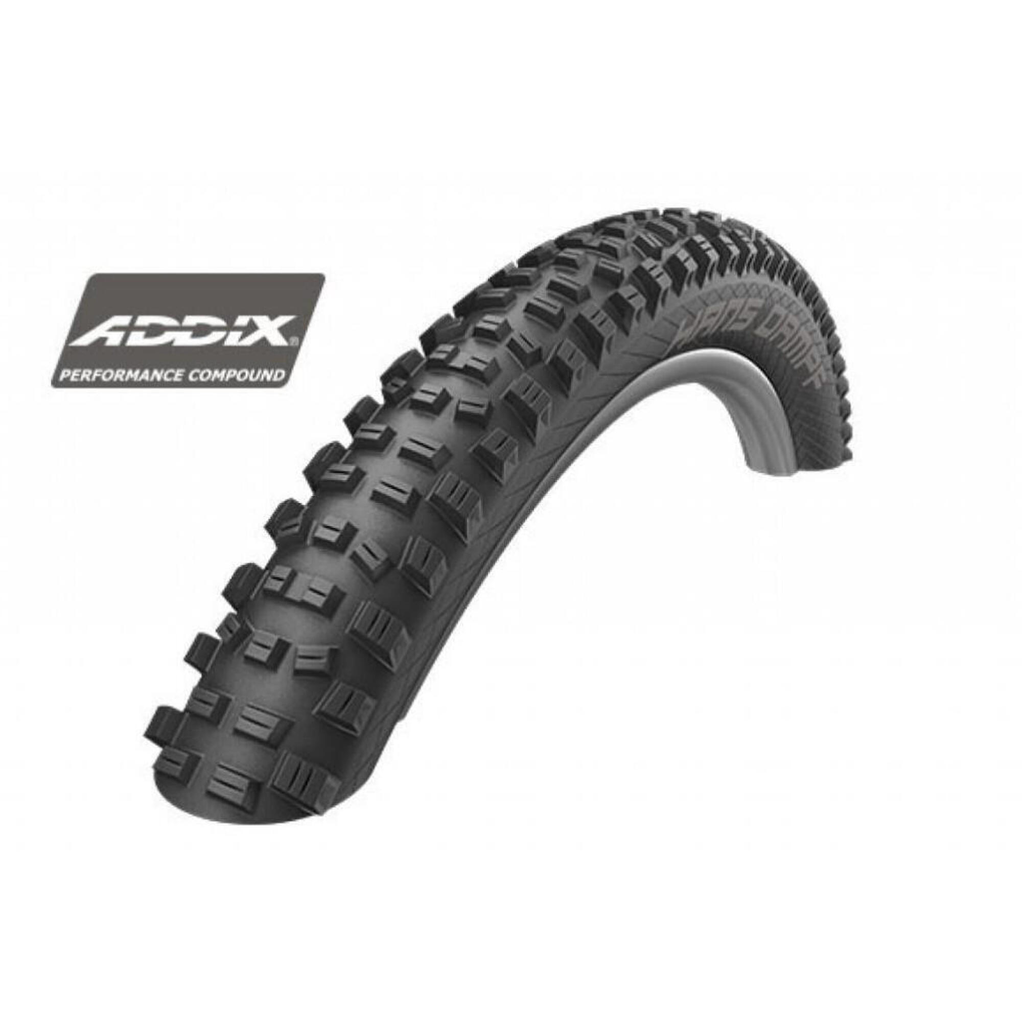 SCHWALBE Opona rowerowa MTB HANS DAMPF - ADDIX Performance Line 26x2.35"60-559