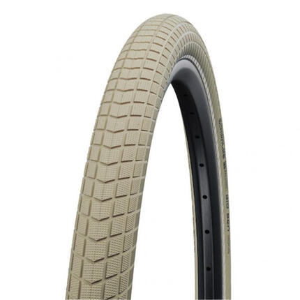 Schwalbe Big Ben 28'' Tubetype Starrer Reifen K-Guard SBC Reflektierend Creme
