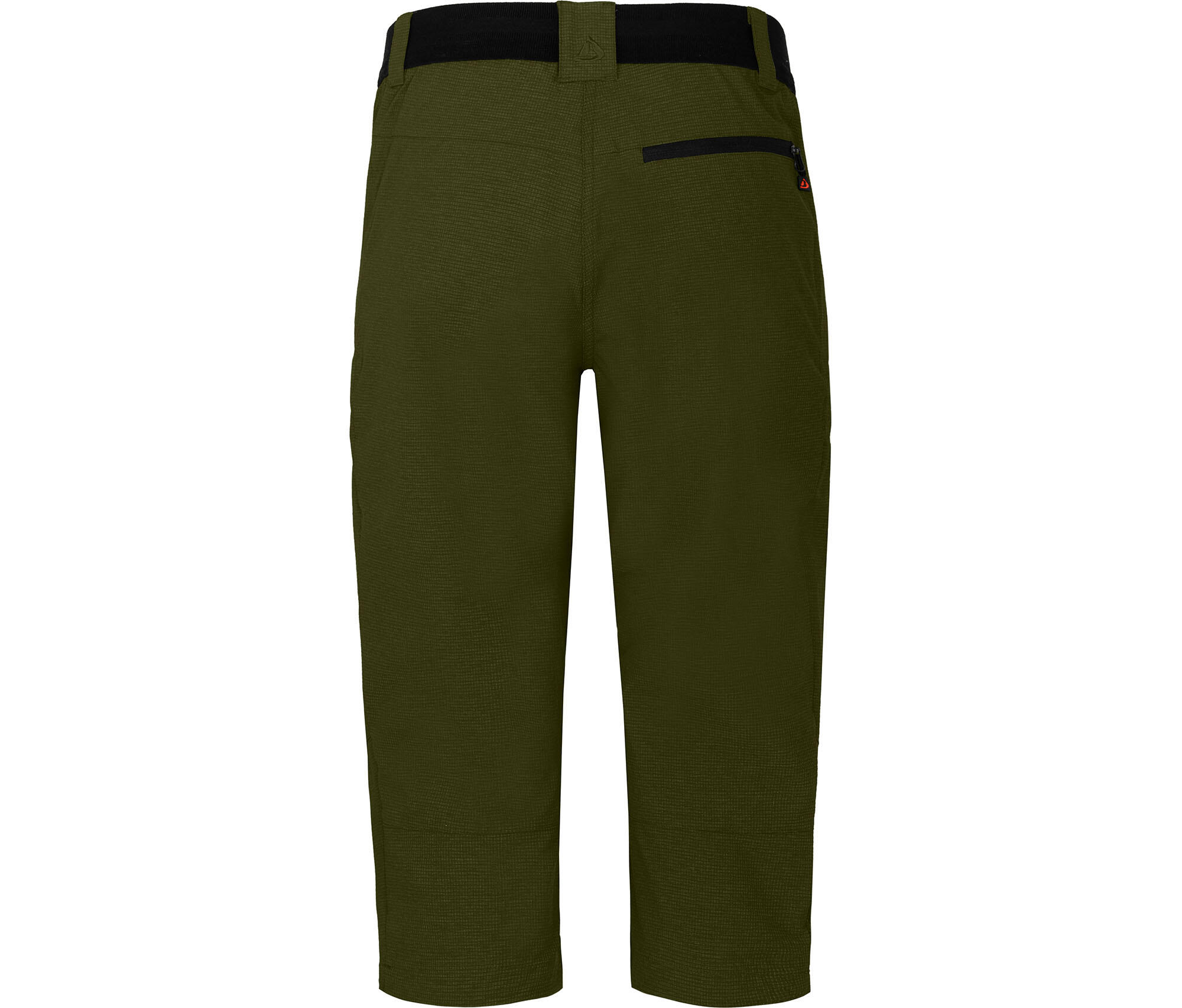 Damen 3/4 Wanderhose robust, elastisch grün 2/6