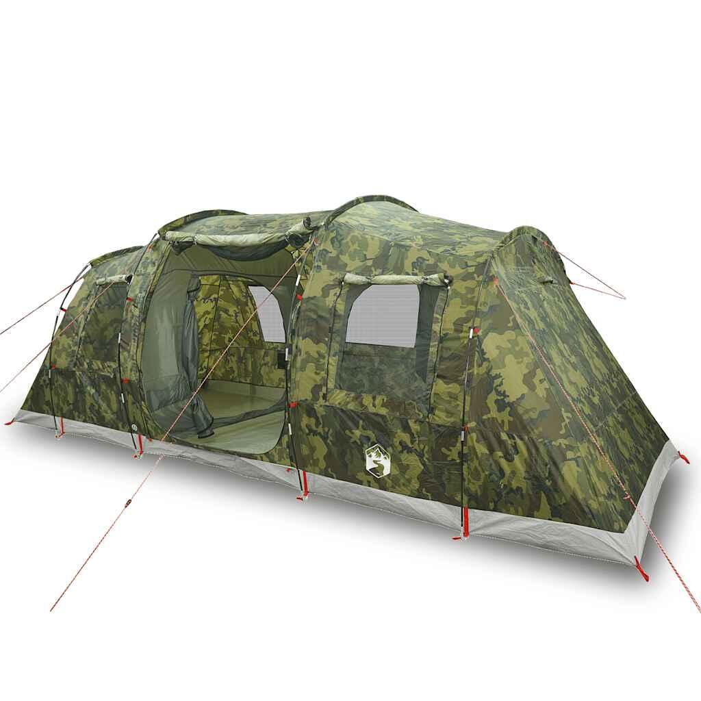Tenda a tunnel VidaXL 4 persone camuffamento 2/7