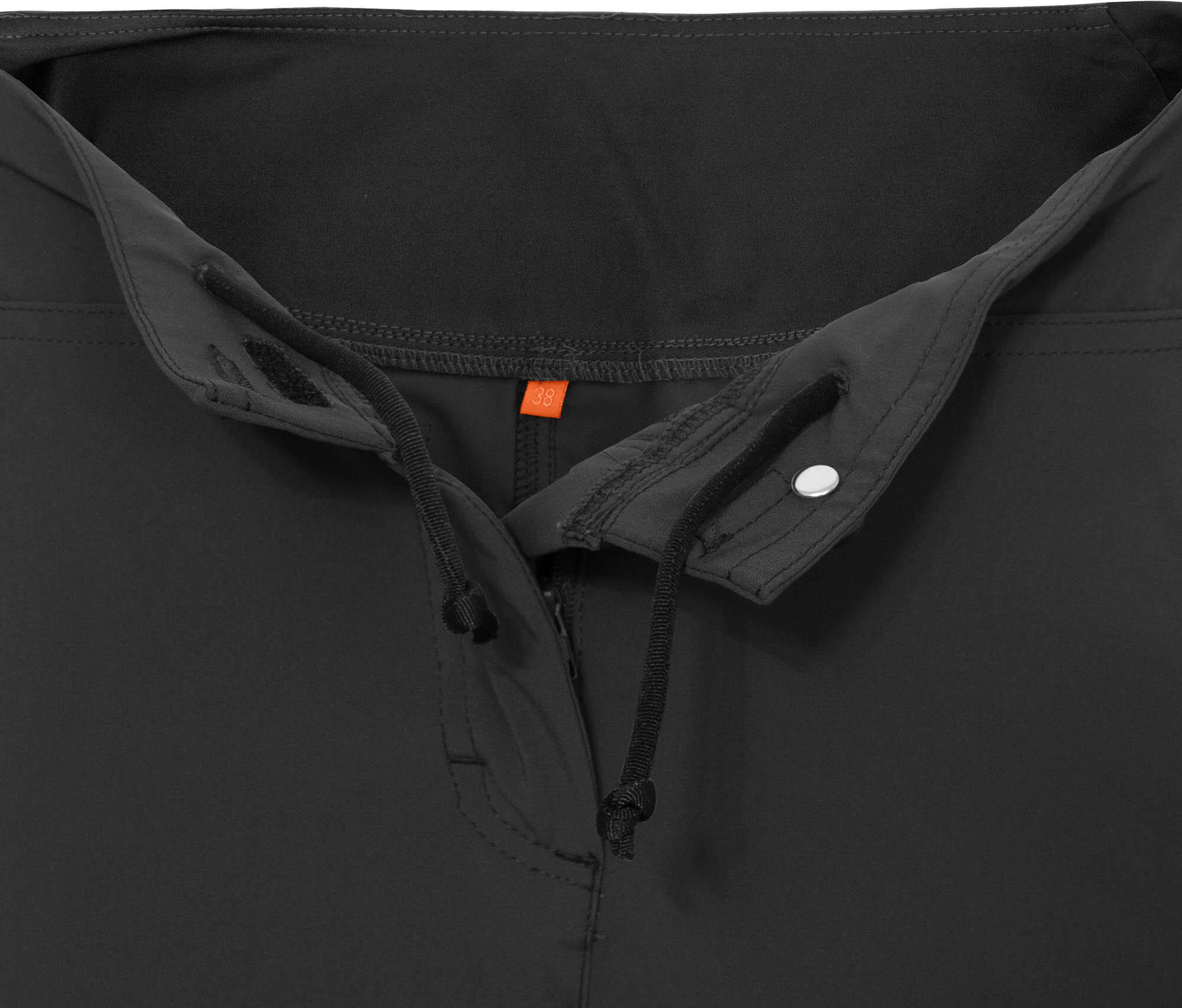 Damen 7/8 Wanderhose recycelt, elastisch, sportlich Schwarz 5/5