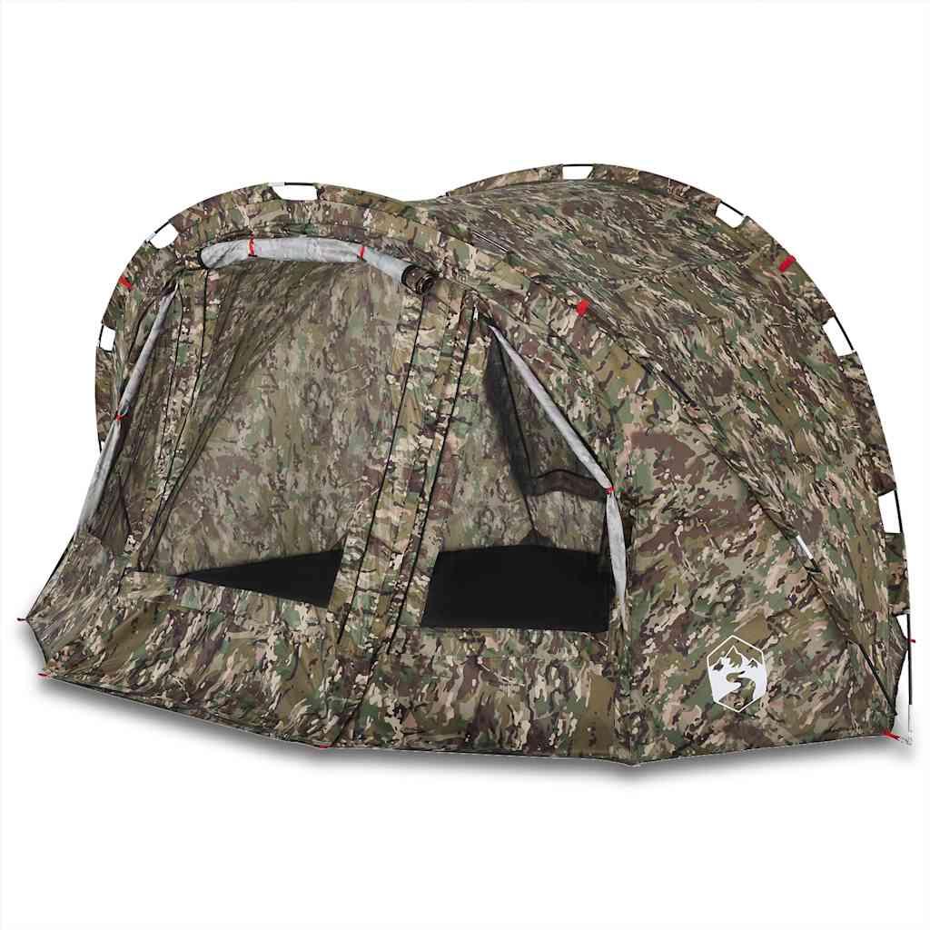 Tienda impermeable de camuflaje para 4 personas de Vidaxl 2/7