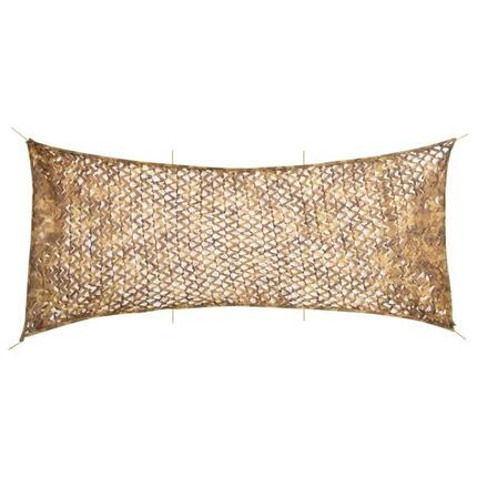 Vidaxl Camouflage Netz 627x290 cm mit Aufbewahrungstasche in Sandfarbe