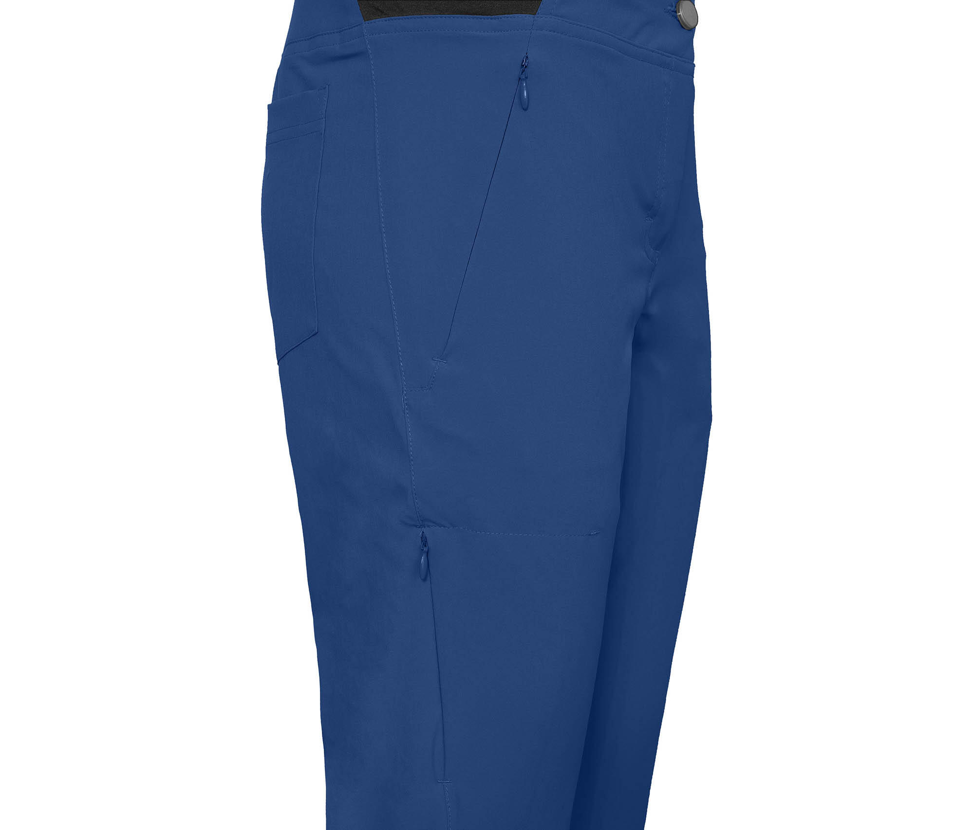 Damen 7/8 Wanderhose recycelt, elastisch, sportlich Blau 3/5