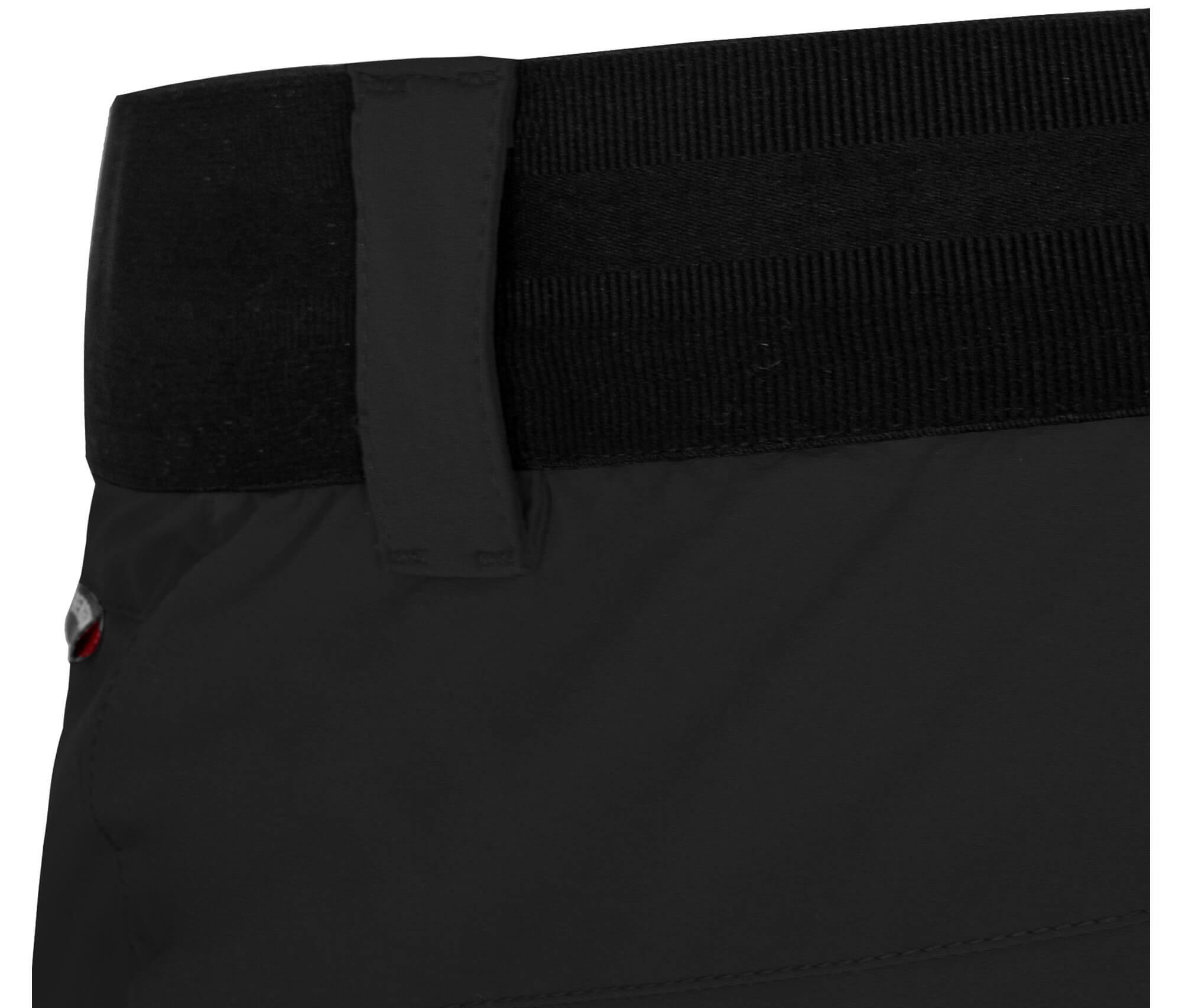 Damen 3/4 Wanderhose leicht, strapazierfähig Schwarz 5/5