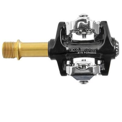 EXUSTAR Pedale MTB E-PM215 TI schwarz