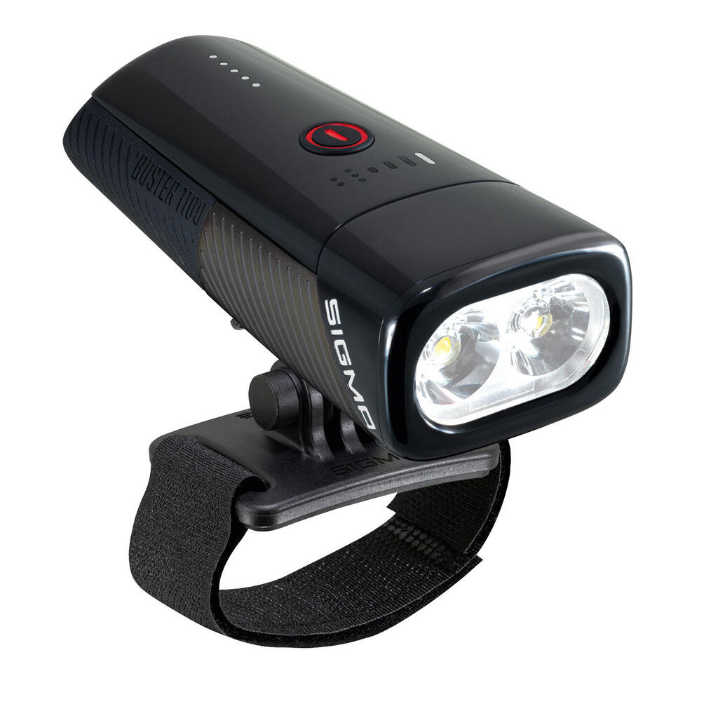 Sigma Buster 1100L Headlight with helmet mount