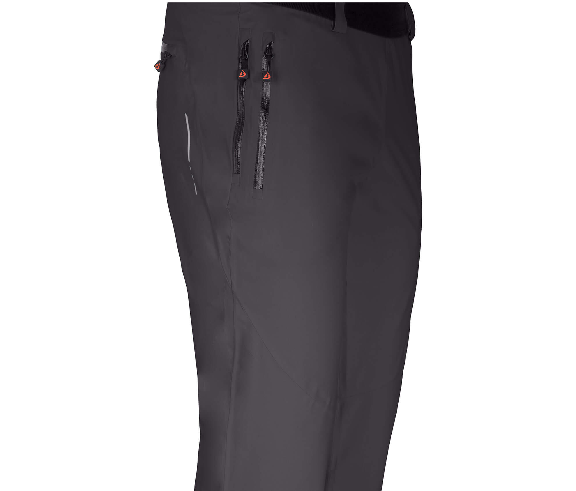 (Über-) Regenhose leicht wattiert, recycelt, 20000 mm Wassersäule Grau 3/5
