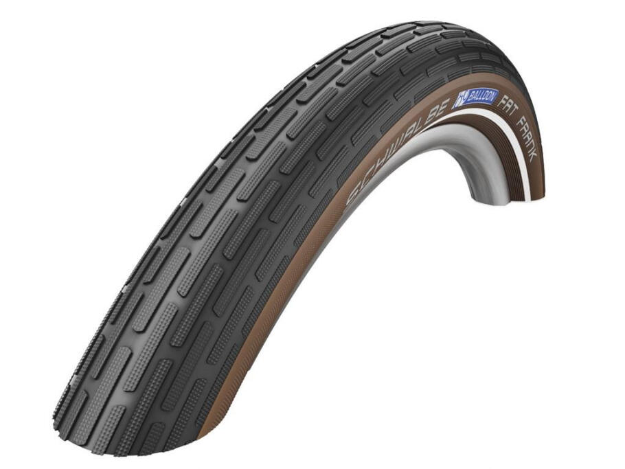 Opona Fat Frank 28X2.00"  / 50-622 Mm - Czarna / Kawowa