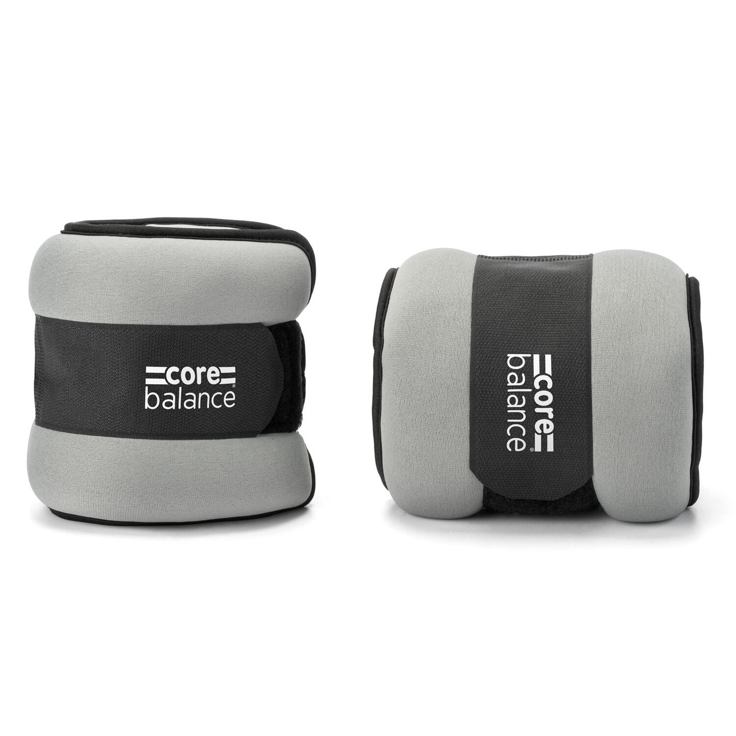 CORE BALANCE Ankle Wrist Weights x 2 Neoprene Adjustable Running Walking Strength Training