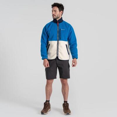Craghoppers - Herren Franklin Jacke Fleecejacke Pullover. weiß blau