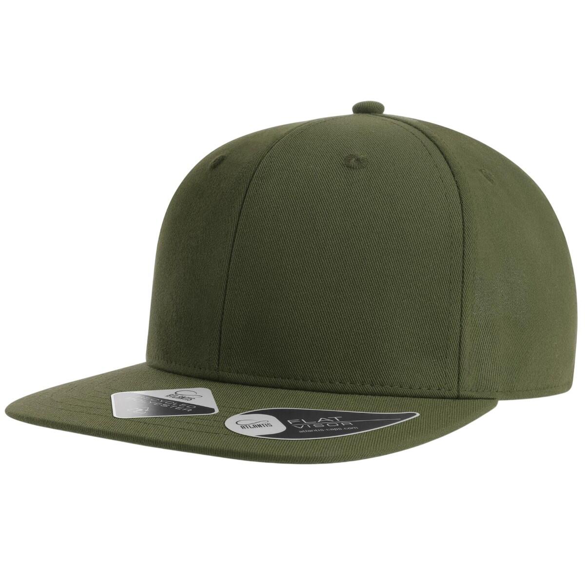 Casquette Ajustable JAMES Adulte (Olive) 4/4