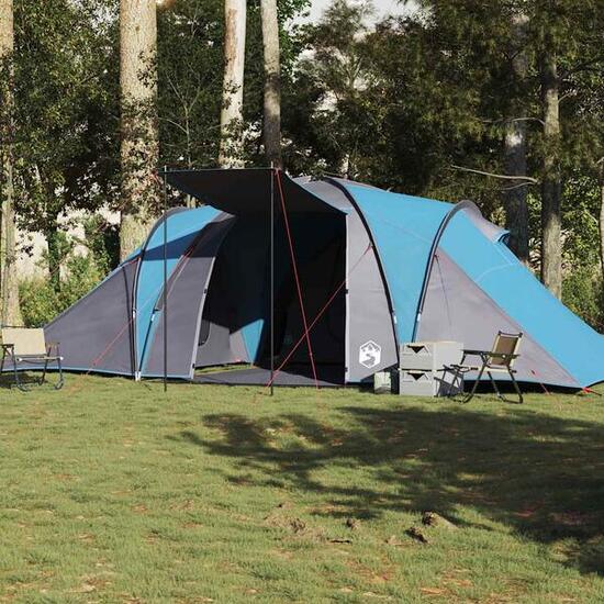 Tente Dôme Vidaxl 6 Personnes Imperméable - Bleu