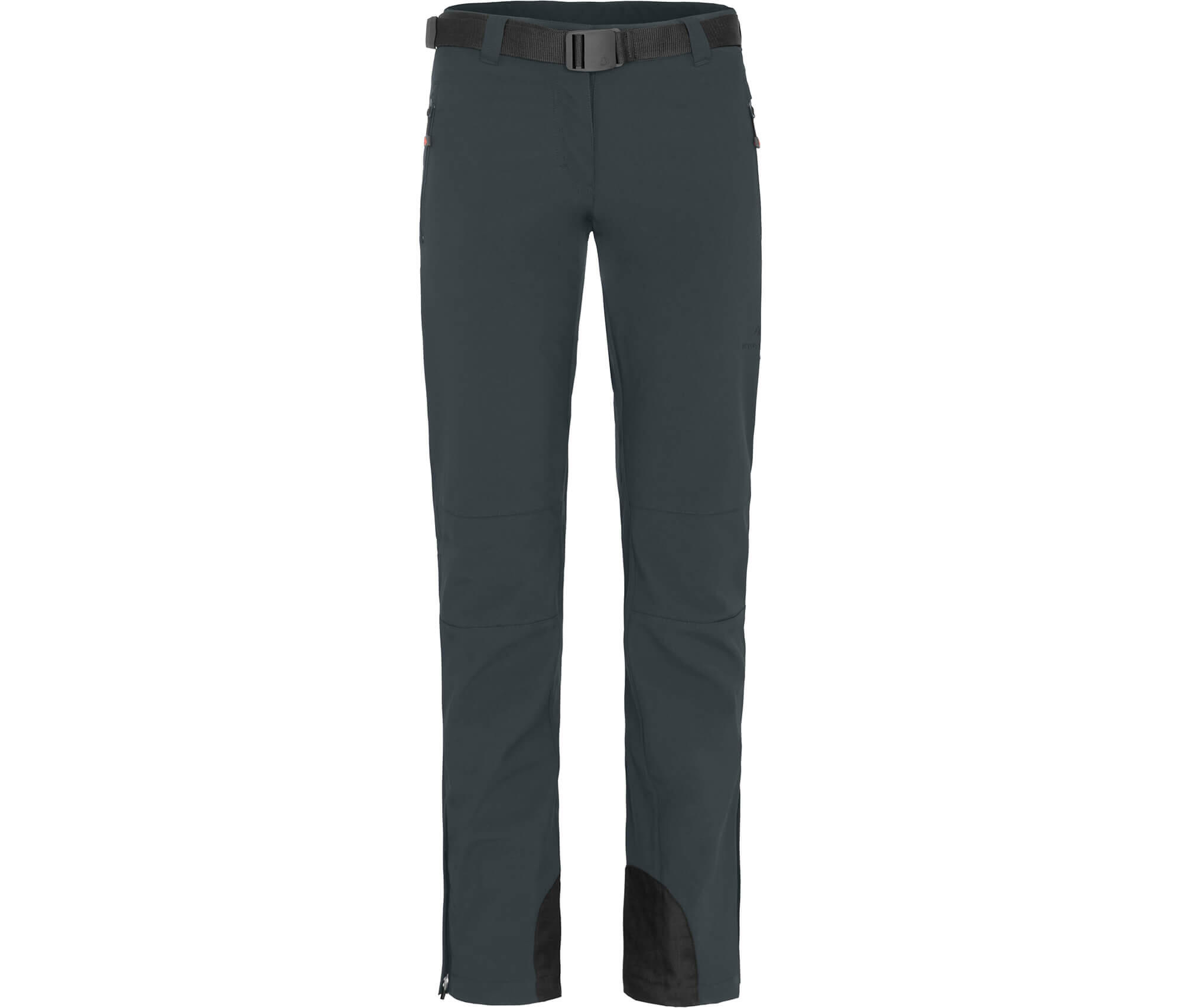 BERGSON Winter Softshellhose winddicht, warm grau