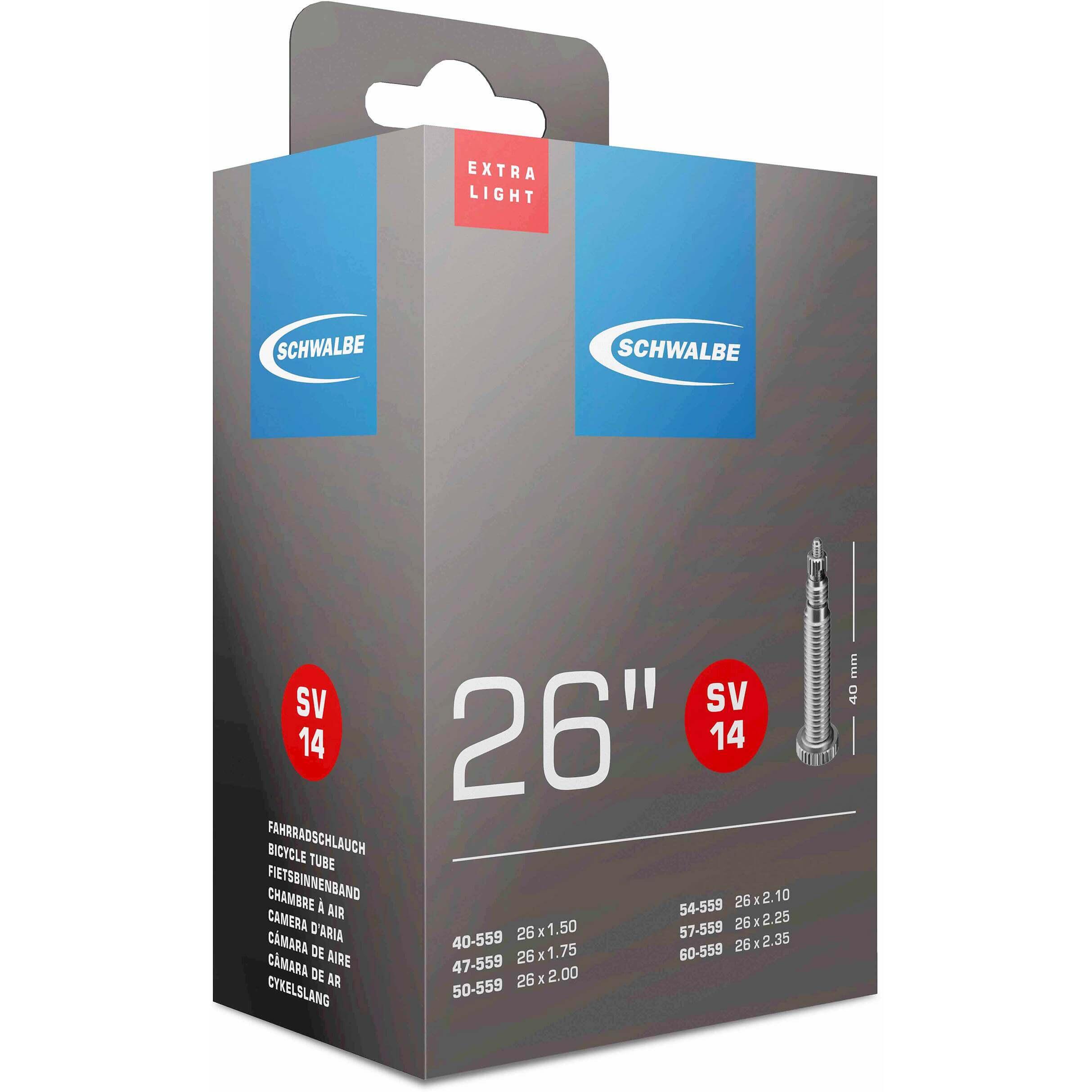 Schwalbe Extralight Binnenband 26 Inch - Hoogwaardige Kwaliteit 1/2
