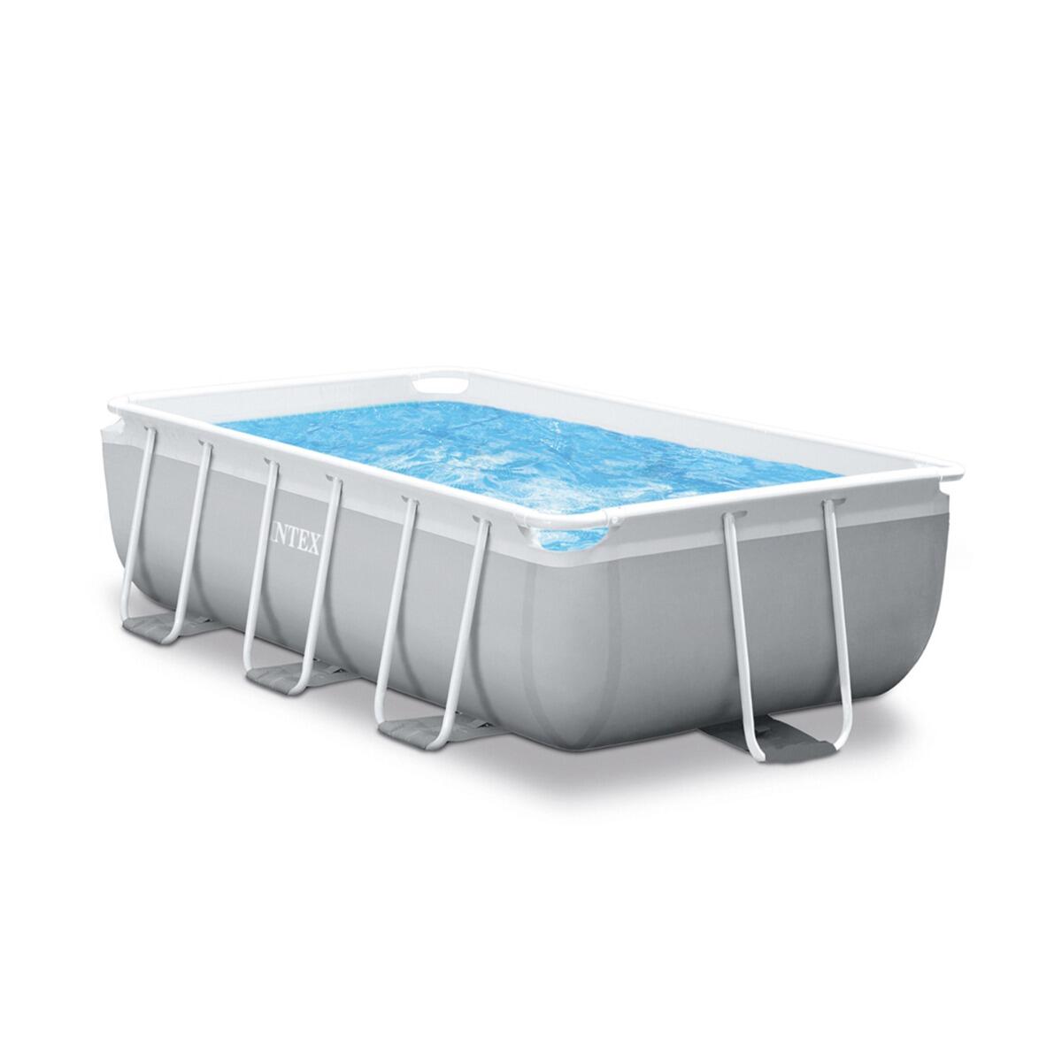 INTEX 300 x 175 x 80 cm Intex Prism Frame zwembad set rechthoek