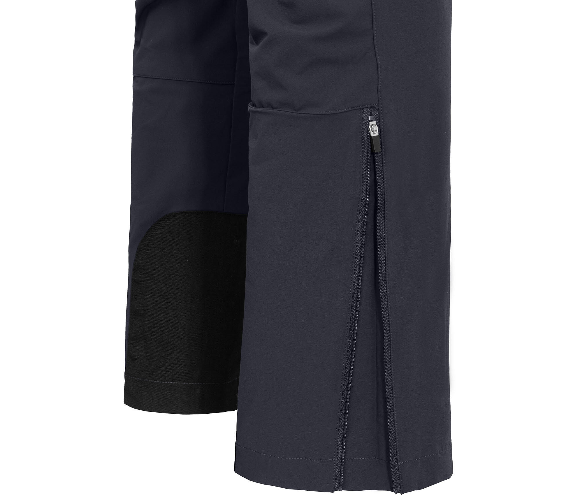 Wanderhose robust, ganzjährig nutzbar Blau 4/5