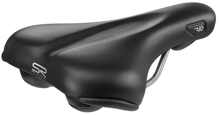 SELLE ROYAL Selle Royal Rio Plus City Fietszadel voor Mannen - Zwart