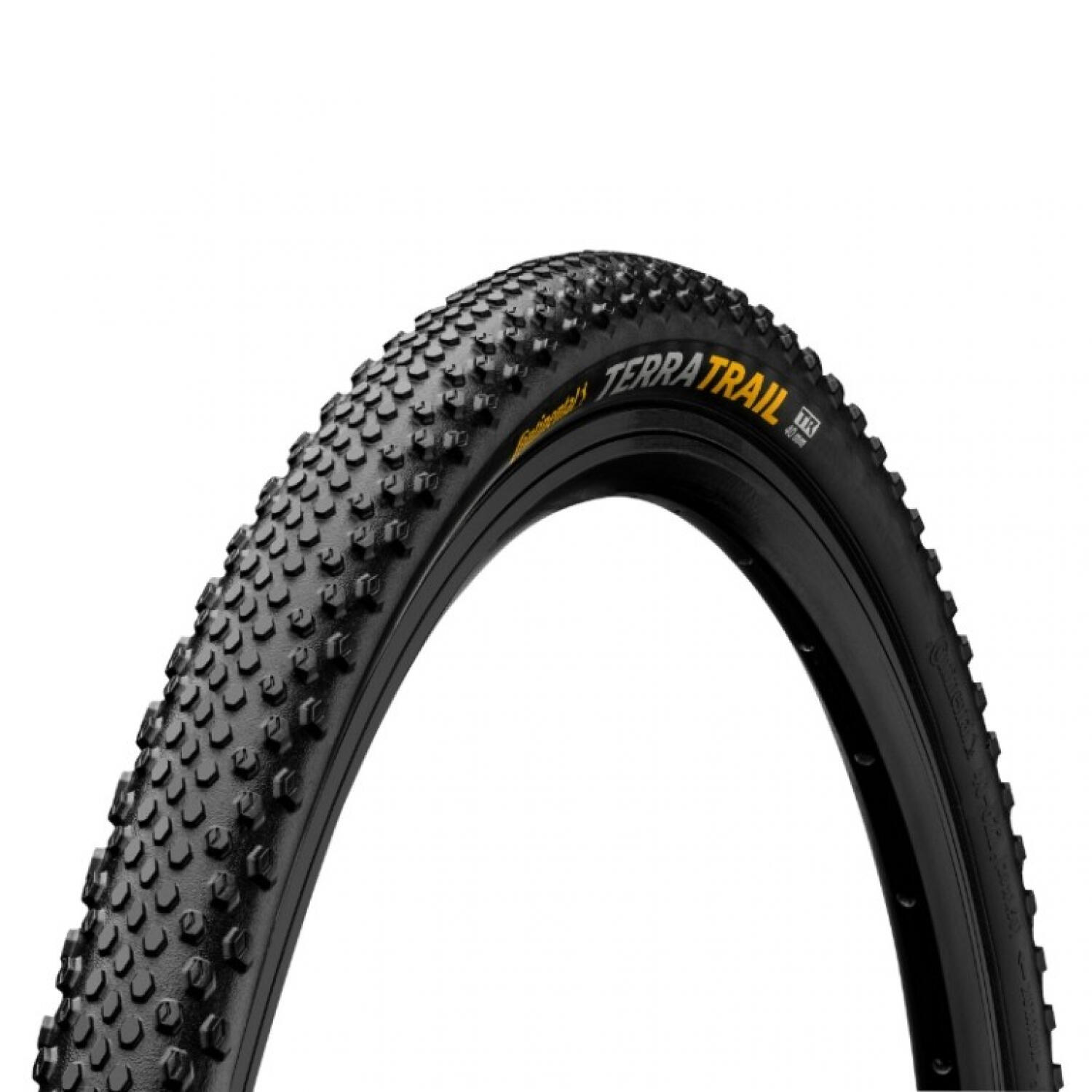 Continental - Pneu Gravel Continental Terra Trail 700 Mm Tubeless Ready Souple Shieldwall Syst - Pneu - Noir - Taille Unique - Decathlon