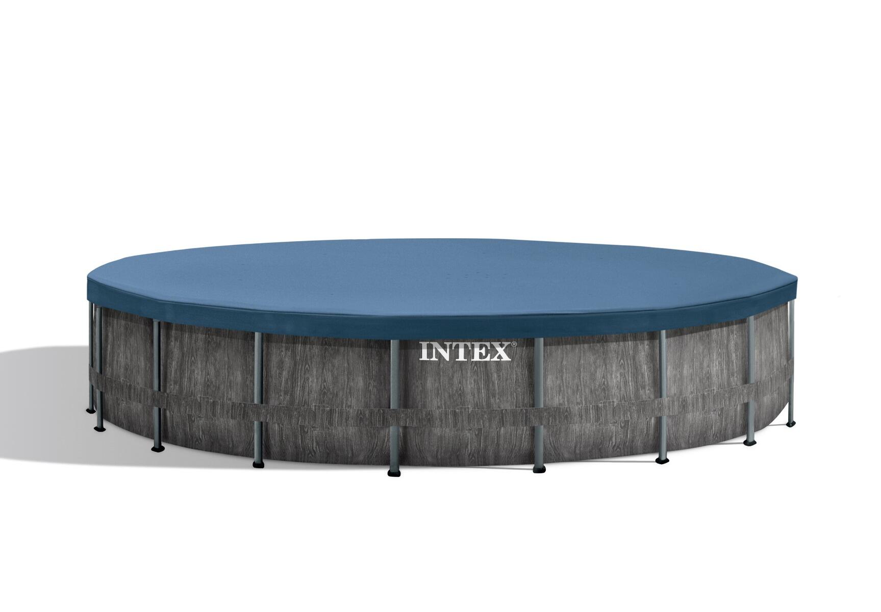 Ø 549 x 122 cm Intex Greywood Prism Frame Kit Piscine Ronde 4/5