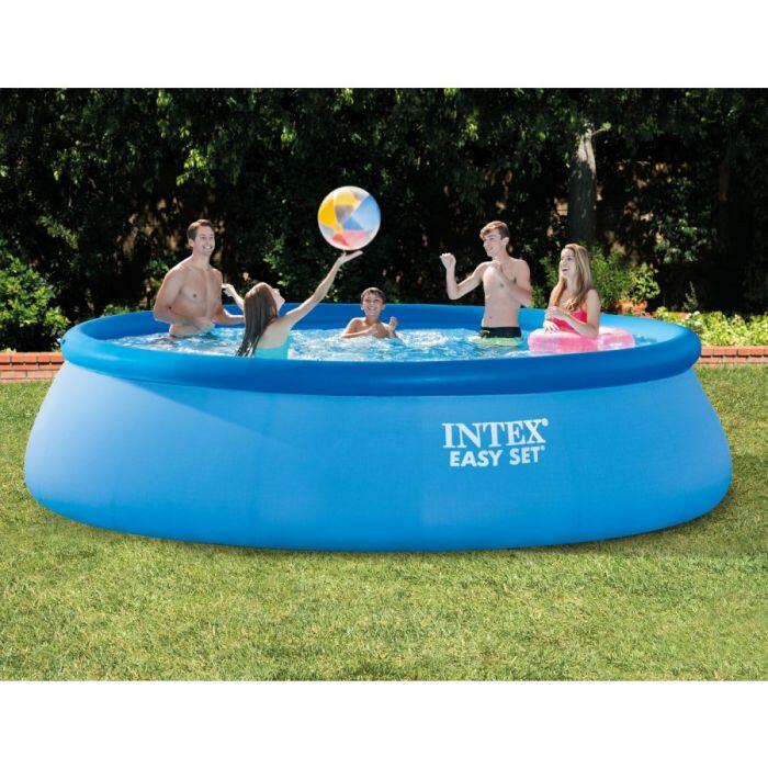 Ø 457 x 107 cm Intex Easy Set Schwimmbecken 2/5