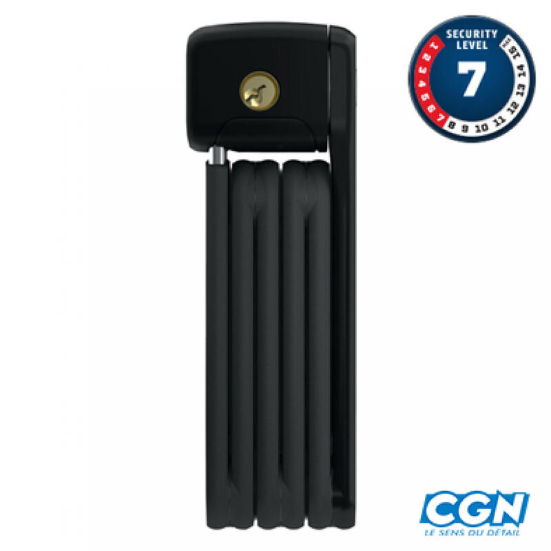 Abus Bordo Lite 6055/60 Serrure Pliable - Noir