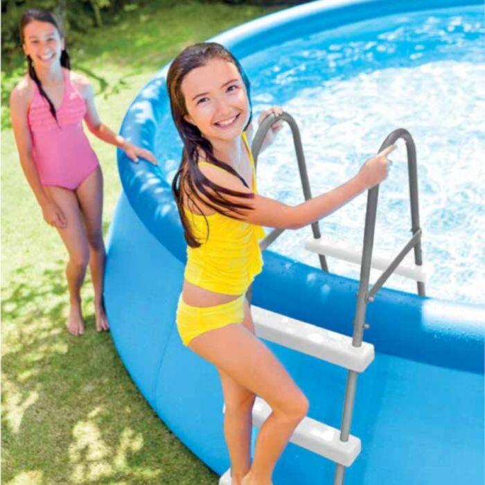 Ø 457 x 107 cm Intex Easy Set Schwimmbecken 4/5
