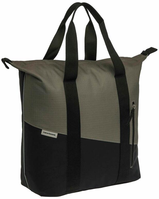 Borsa shopper da bicicletta Oslo Kota, nera 2/6