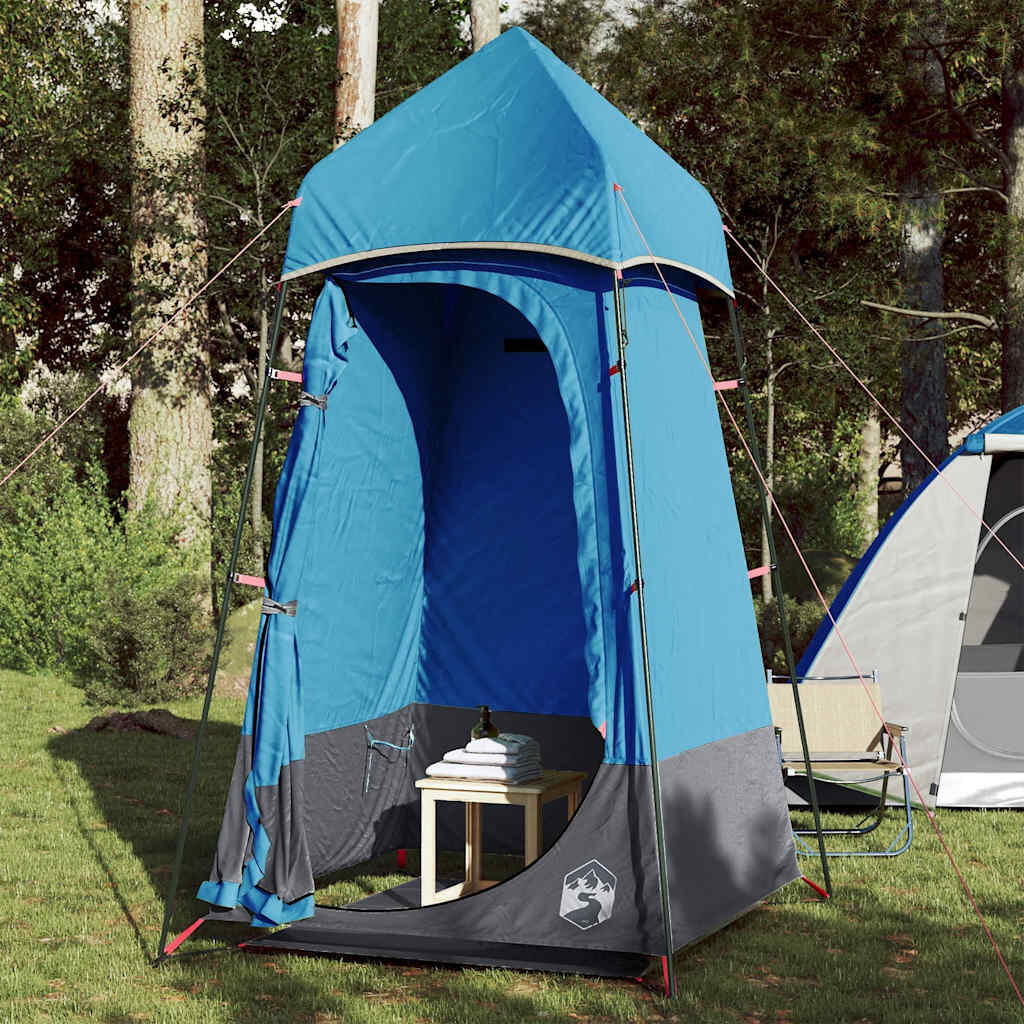 Blue Waterproof Toilet Tent for Outdoor Privacy