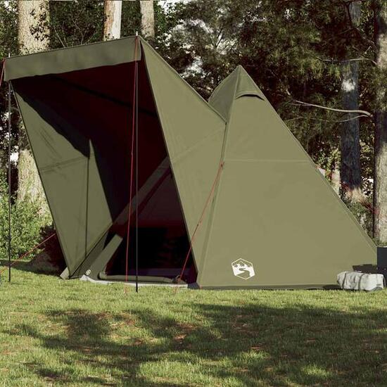 Namiot tipi VidaXL dla 6 osób wodoodporny oliwkowy
