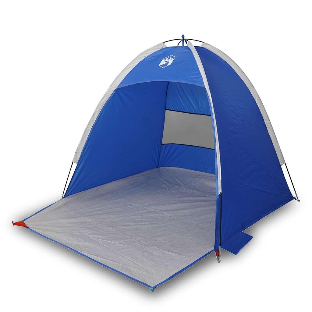 Tienda de playa impermeable para 3 personas en azul azur 2/7